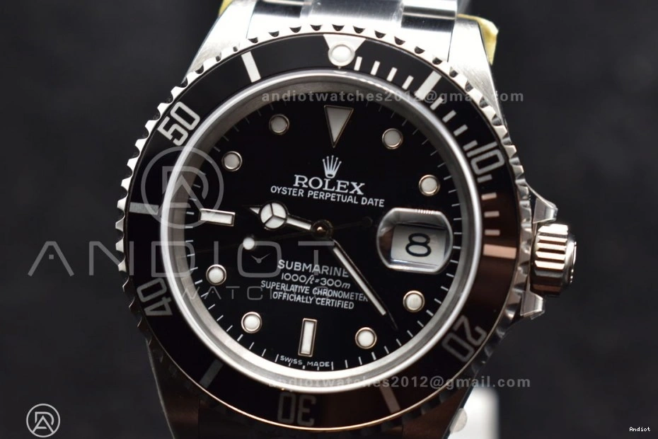 ARF1:1 1136 904L Steel on Submariner Edition Black SS Best LN 16610 SH3135 Reliable V Bracelet 0706